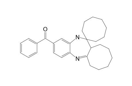 2,3-Cyclohexamethylene-3,4-dihydro-5H-7-benzoyl-1,5-benzodiazepine-4-spiro-1-cyclooctane