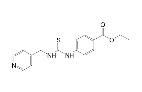 p-{3-[(4-pyridyl)methyl]-2-thioureido}benzoic acid, ethyl ester