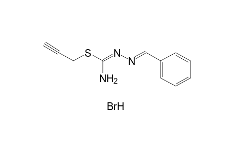 1-benzylidene-3-(2-propynyl)-3-thioisosemicarbazide, monohydrobromide