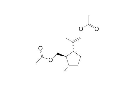 [1R-(1-ALPHA,2-BETA-(E),5-BETA)]-2-[2-(ACETYLOXY)-1-METHYLETHENYL]-5-METHYL-CYCLOPENTENYL-METHYLACETATE