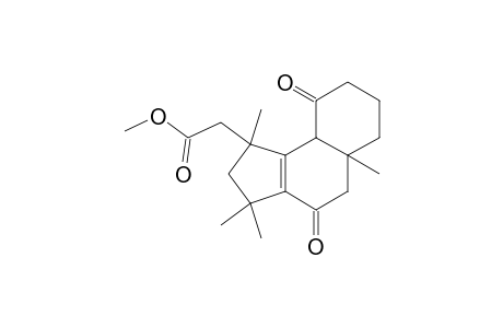 METHYL-[(1'S,5A'S,9A'S)-1',3',3',5A'-TETRAMETHYL-4',9'-DIOXO-2',3',4',5',5A',6',7',8',9',9A'-DECAHYDRO-1H-BENZ-[E]-INDEN-1'-YL]-ACETATE