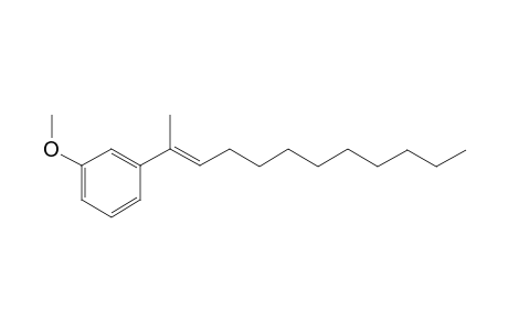 (E)-1-(dodec-2-en-2-yl)-3-methoxybenzene