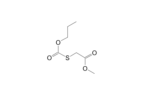 Thioglycolic acid, S-(N-propyloxycarbonyl)-, methyl ester