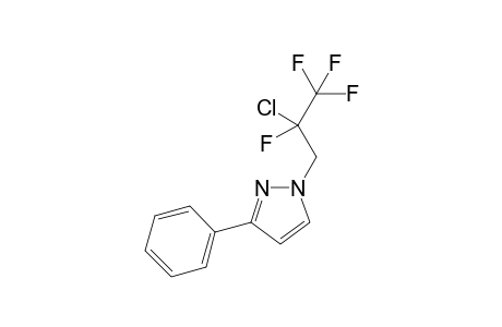 1-(2-Chloro-2,3,3,3-tetrafluoropropyl)-3-phenyl-1H-pyrazole