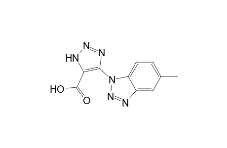 4-[5-(METHYL-BENZOTRIAZOL-1-YL]-5-CARBOXY-1,2,3-TRIAZOLE