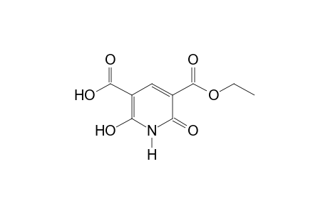 1,2-dihydro-6-hydroxy-2-oxo-3,5-pyridinedicarboxylic acid, 3-ethyl ester