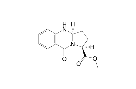 Methyl 9-oxo-1,2,3,3a,4,9-hexahydropyrrolo[2,1-b]quinazoline-1-carboxylate