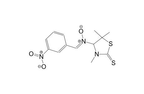 3,5,5-trimethyl-4-[(Z)-(3-nitrobenzylidene)(oxido)amino]-1,3-thiazolidine-2-thione