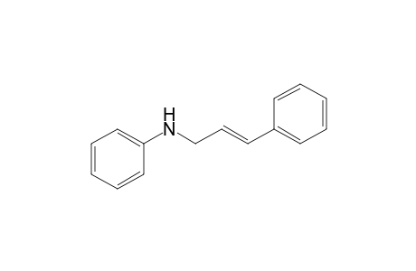 N-(3-PHENYL-2-PROPENYL)-ANILINE