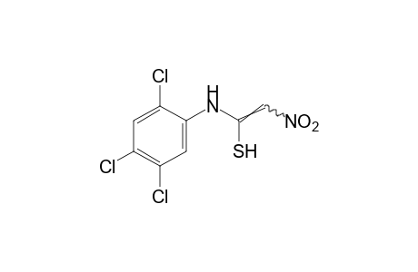 2-nitro-1-(2,4,5-trichloroanilino)ethenethiol