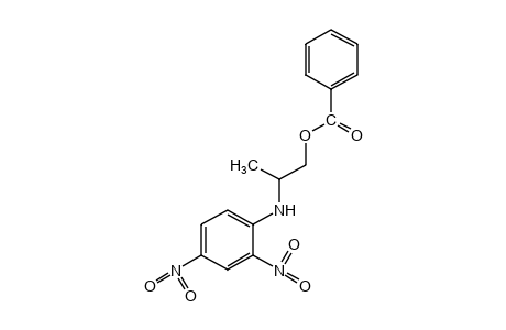 S-2-(2,4-dinitroanilino)-1-propanol, benzoate