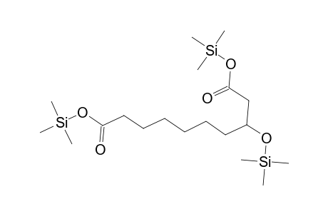 Bis(trimethylsilyl) 3-[(trimethylsilyl)oxy]decanedioate