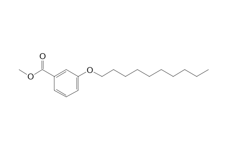 m-(Decyloxy)benzoic acid, methyl ester