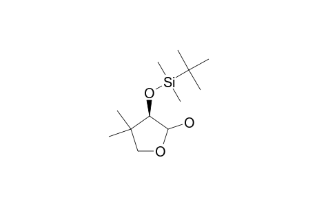 (R)-[(TERT.-BUTYLDIMETHYLSILYL)-OXY]-PANTOLACTOL;ANOMER-1