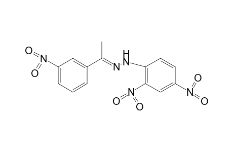 m-nitroacetophenone, 2,4-dinitrophenylhydrazone