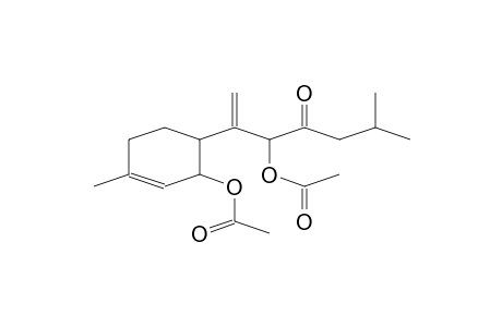 1-HEPTEN-4-ONE, 3-(ACETYLOXY)-2-[2-(ACETYLOXY)-4-METHYL-3-CYCLOHEXEN-1-YL]-6-METHYL--