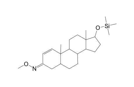 5.ALPHA.-ANDROST-1-ENE-17.BETA.-OL-3-ONE(3-O-METHYLOXIME-17.BETA.-TRIMETHYLSILYL ETHER)