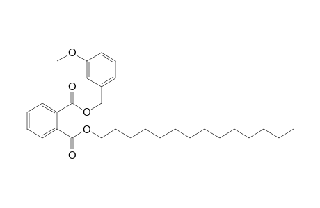 Phthalic acid, 3-methoxybenzyl tetradecyl ester