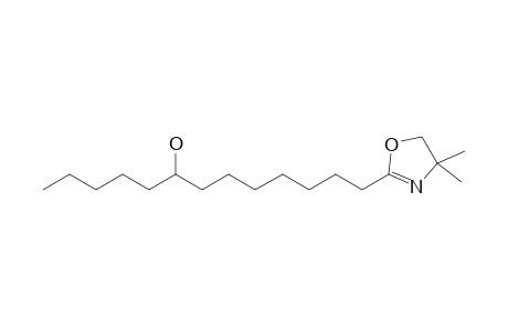 2-(8-Hydroxytridecyl)-4,4-dimethyl-4,5-dihydro-1,3-oxazole