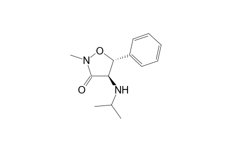 (4R,5R)-4-Isopropylamino-2-methyl-5-phenyl-isoxazolidin-3-one
