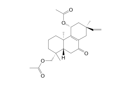 7-OXO-11-ALPHA,19-DIACETOXY-13-EPI-ENT-PIMARA-8-(9),15-DIENE