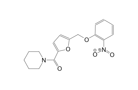 2-nitrophenyl [5-(1-piperidinylcarbonyl)-2-furyl]methyl ether