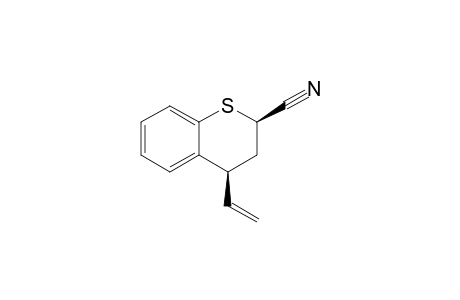 cis-4-Vinyl-3,4-dihydro-2H-benzo[b]thiine-2-carbonitrile