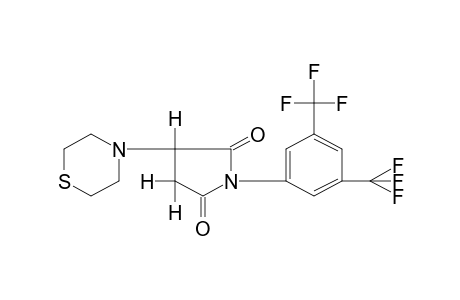 N-(alpha,alpha,alpha,alpha',alpha',alpha'-hexafluoro-3,5-xylyl)-2-thiomorpholinosuccinimide