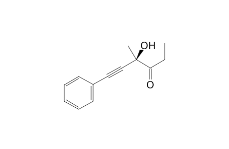 (R)-4-hydroxy-4-methyl-6-phenylhex-5-yn-3-one