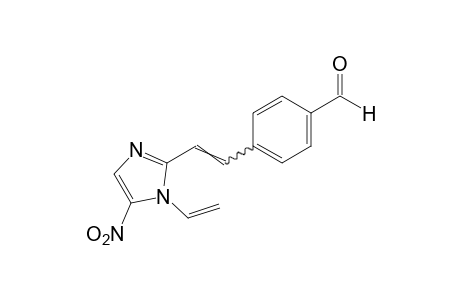 p-[2-(5-nitro-1-vinylimidazol-2-yl)vinyl]benzaldehyde