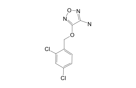 1,2,5-Oxadiazol-3-amine, 4-[(2,4-dichlorophenyl)methoxy]-