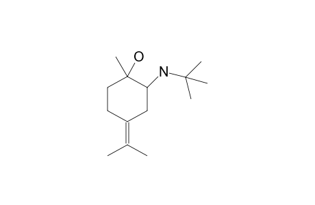 2-(Tert-butylamino)-1-methyl-4-(propan-2-ylidene)cyclohexanol