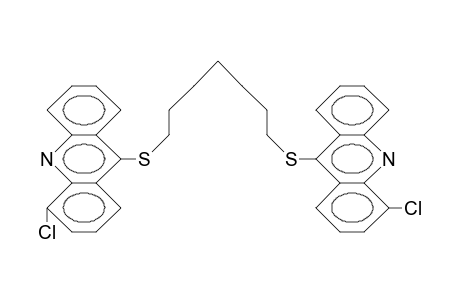 ALPHA,OMEGA-BIS-(4-CHLORO-9-THIOACRIDINYL)-HEPTANE