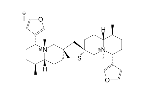 THIOBINUPHARIDINE, BIS(IODOMETHYLATE) (ISOMER 3)