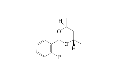 (2-((4S,6S)-DIMETHYL-[1,3]-DIOXOLAN-2-YL)-PHENYL]-PHOSPHANE