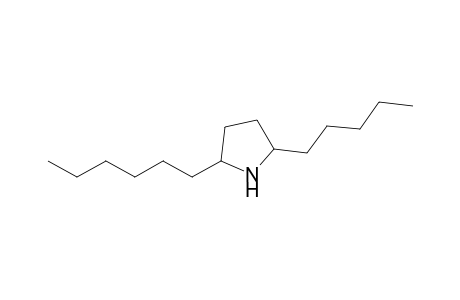 2-Hexyl-5-pentylpyrrolidine
