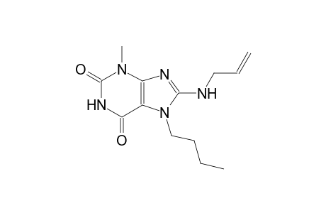 8-(allylamino)-7-butyl-3-methyl-3,7-dihydro-1H-purine-2,6-dione