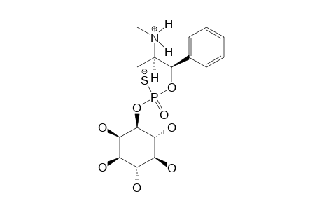 (1S,2R)-(2-METHYLAMINO-1-PHENYLPROPYL)-3-MYO-INOSITOL-(R(P))-[(16)O,(16)O]-THIOPHOSPHATE