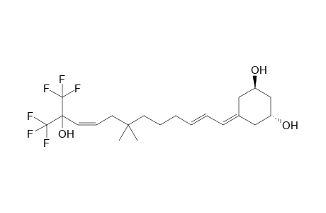 (1R,3R)-5-[(2E,9Z)-12,12,12-tris(fluoranyl)-7,7-dimethyl-11-oxidanyl-11-(trifluoromethyl)dodeca-2,9-dienylidene]cyclohexane-1,3-diol