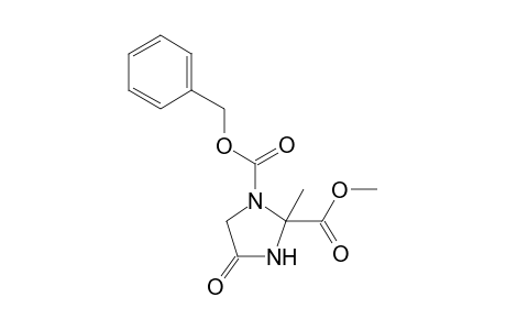 Methyl 1-benzyloxycarbonyl-2-methyl-4-oxoimidazolidin-2-carboxylate