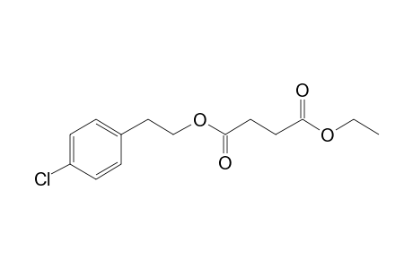 Succinic acid, 4-chlorophenethyl ethyl ester