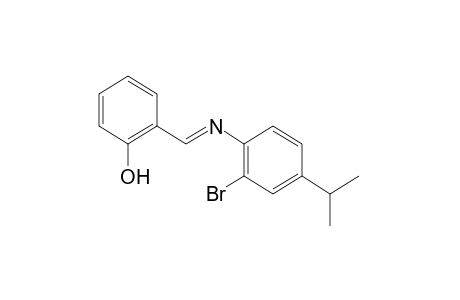 o-[N-(2-bromo-p-cumenyl)formimidoyl]phenol