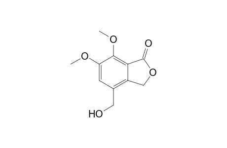 1(3H)-Isobenzofuranone, 4(or 5)-(hydroxymethyl)-6,7-dimethoxy-