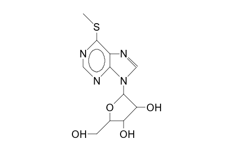 6-Methylthio-9.beta.-D-ribofuranosyl-purine