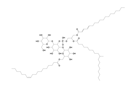 Ac3PIM2 18:0(methyl)_18:2_18:1