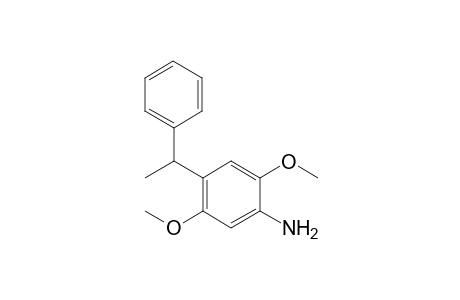 1-(4-Amino-2,5-dimethoxyphenyl)-1-phenylethane