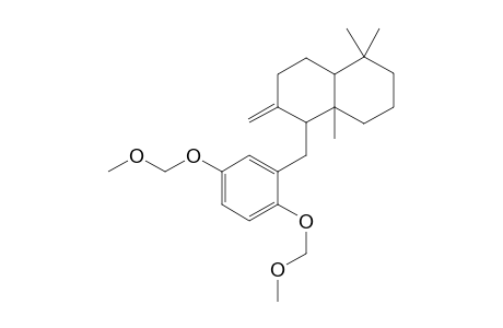 trans-Decalin, 2-methylene-5,5,8a-trimethyl-1-[2,5-di(methoxymethoxy)benzyl]-