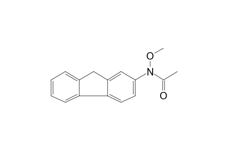 Acetamide, N-9H-fluoren-2-yl-N-methoxy-