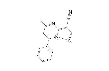 5-methyl-7-phenylpyrazolo[1,5-a]pyrimidine-3-carbonitrile