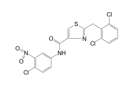 4'-chloro-2-(2,6-dichlorobenzyl)-3'-nitro-4-thiazolecarboxanilide